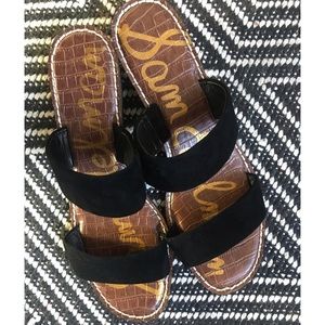 Sam Edelman Shellie Suede Wedge sandals